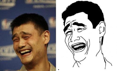 姚明表情包全球,全球狂欢的篮球巨星魅力